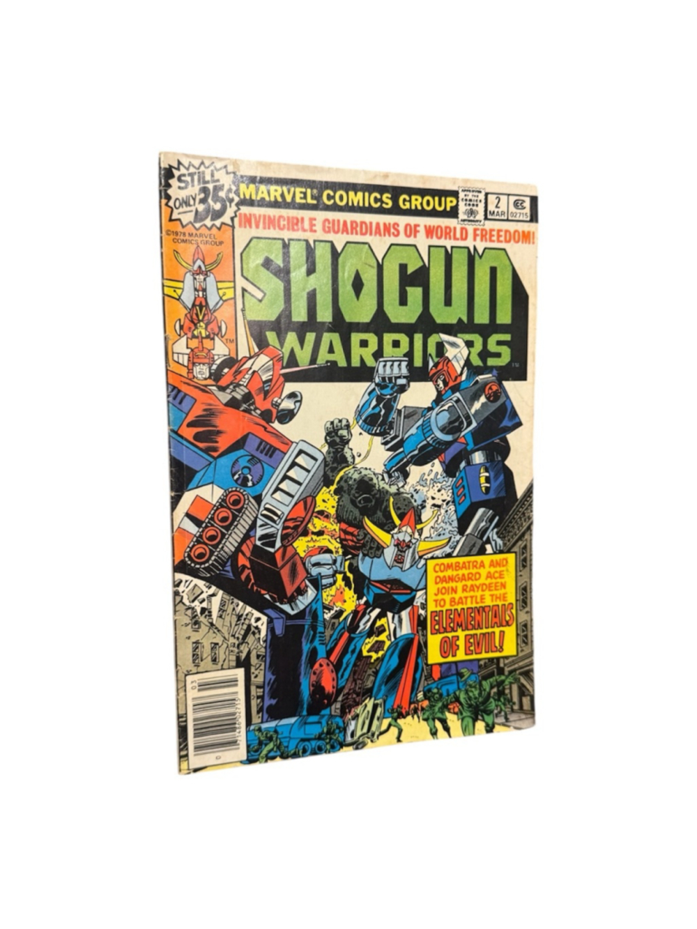 1979 Marvel Comics Shogun Warriors Comic Book One Size Mar 2